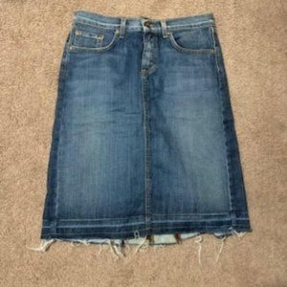 David Kahn Jean skirt